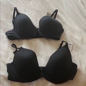 Soma Classic Black Bra Duo